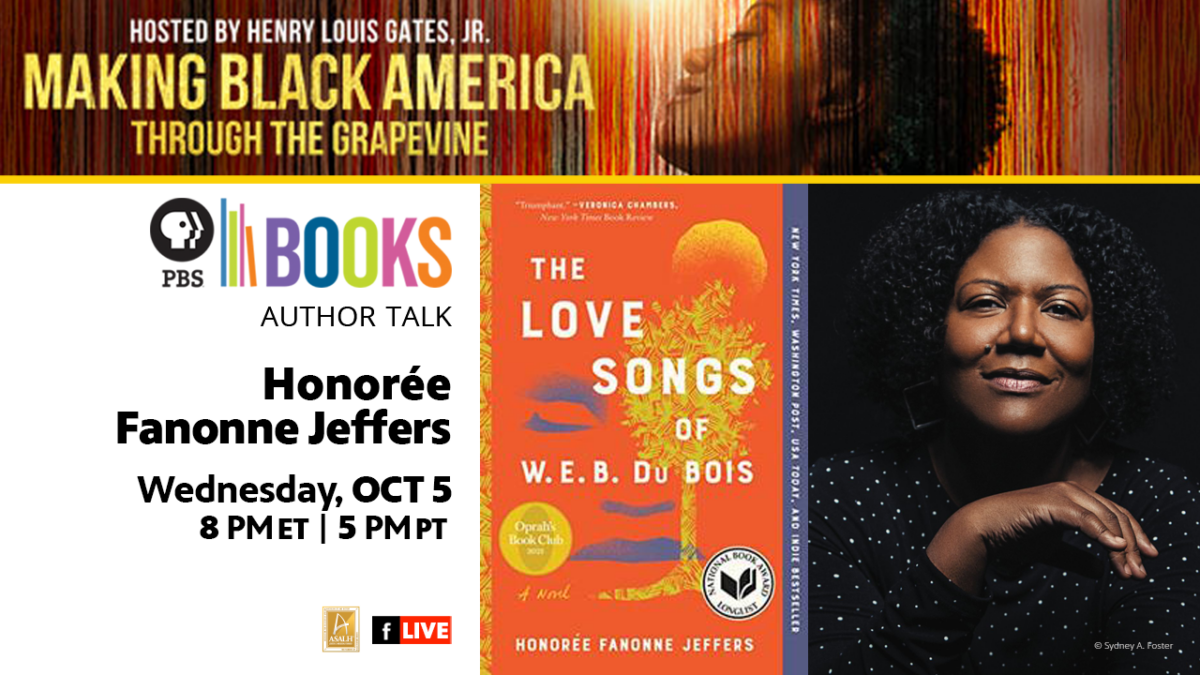 Author Talk Honorée Fanonne Jeffers MAKING BLACK AMERICA THROUGH
