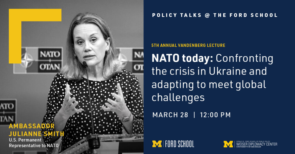 NATO Ambassador Julianne Smith | Ford School Events
