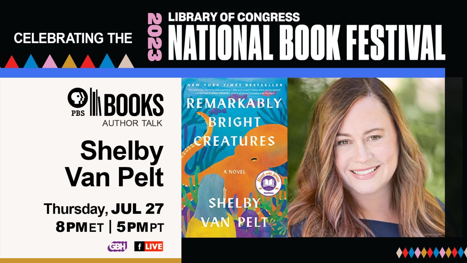 LOC National Book Festival Shelby Van Pelt PBS Books