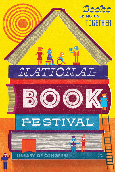 2022 Library of Congress National Book Festival - Digital Poster