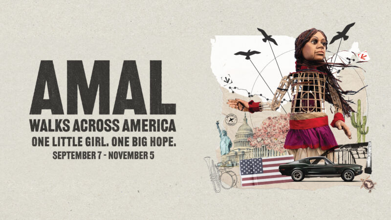 Little Amal US Journey poster