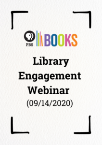 2020 Library Engagement Webinar cover photo