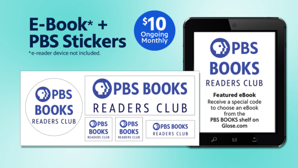 PBS Books stickers and e-book image