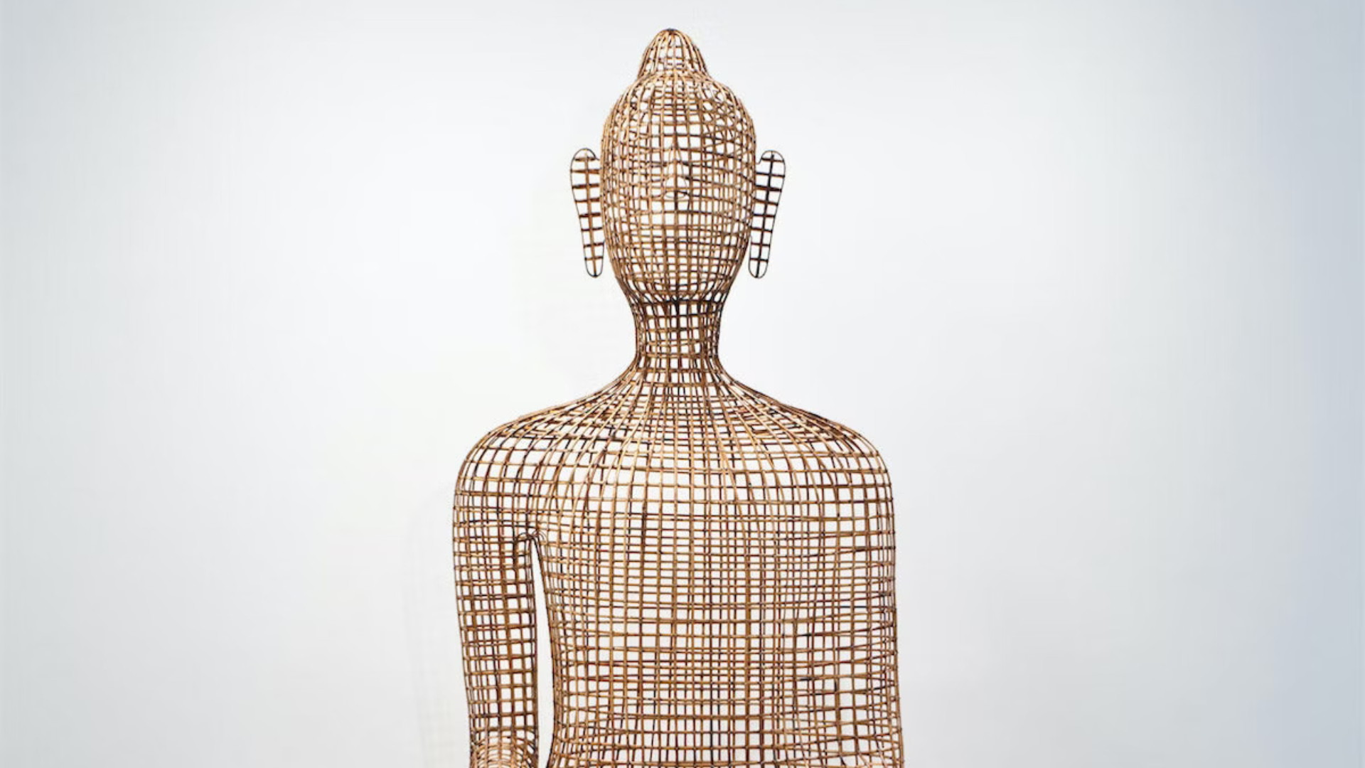 Soheap Pich - Featured Artwork (large bamboo statue of Buddha)
