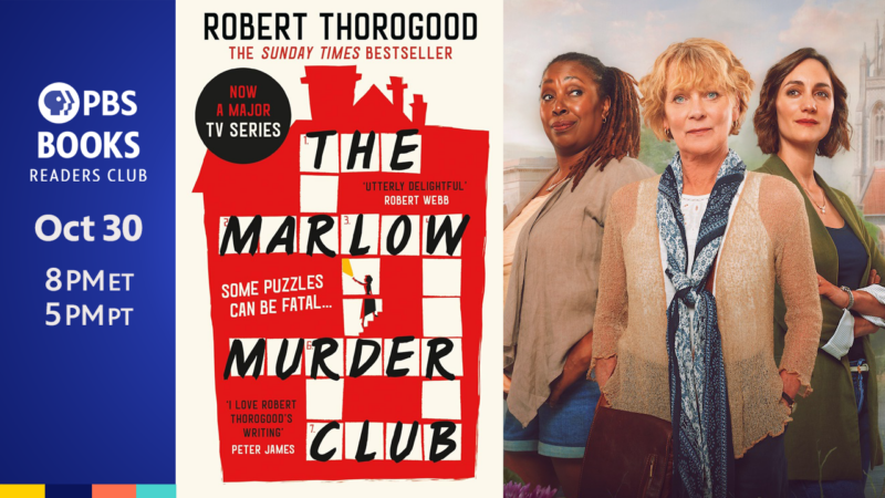 Robert Thorogood on the PBS Books Readers Club - Link to Facebook RSVP